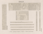Ptolemaeer. Ptol. IX Euergetes II.  a-c.  Philae.  [a] Im Eingang zu Tempel K;  [b.c.] Tempel J;  d-e.Theben [Thebes]. Karnak. Tempel U.