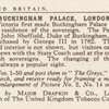 Buckingham Palace, London.