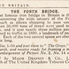 The Forth Bridge.