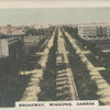 Broadway, Winnipeg, Canada.