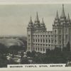 Mormon Temple, Utah, America.