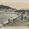 Promenade, San Sebastian, Spain.