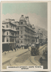 Adderly Street, Cape Town, Africa.
