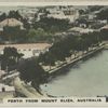 Perth from Mount Eliza, Australia.