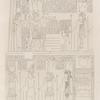 Ptolemaeer. Ptol. XVI. Cäsar.  Dendera [Dandara]. Grosser Tempel. Aeussere Hinterwand.