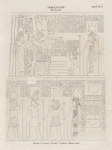 Ptolemaeer. Ptol. XVI. Cäsar.  Dendera [Dandara]. Grosser Tempel. Aeussere Hinterwand.