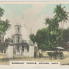 Buddhist Temple, Ceylon, India.