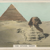 The Sphinx, Egypt.