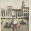 Constitution Square, Malagar, Spain.