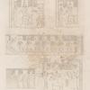 Ptolemaeer. Ptol. XVI. Cäsar.  Erment [Armant]. Aeussere Nordwand der Cella.