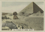 The Pyramid at Cairo, Egypt.