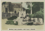 Shrine and Church, Brittany, France.