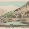 Harcones Lake, Andes, S. America.