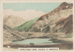 Harcones Lake, Andes, S. America.