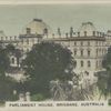 Parliament House, Brisbane, Australia.