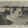 Waterfalls at Saltos Del Y Guazu, S. America.