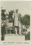 Lincoln Monument, Chicago, N. America.