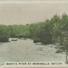 Mahoya River at Mawanella, Ceylon.