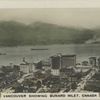 Vancouver Showing [Burrard] Inlet, Canada.