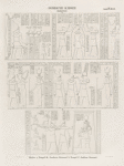 Römische Kaiser. Augustus.  Philae: a. Tempel K, Aeusssere Ostwand; b. Tempel J, Aeusssere Ostwand.