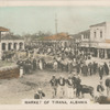 Market of Tirana, Albania.