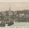 Canal St. in Volendam, "Meer Zyde" Holland.