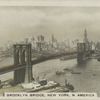 Brooklyn Bridge, New York, N. America.