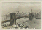 Brooklyn Bridge, New York, N. America.