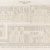 Römische Kaiser. Tiberius.  Philae: a. Tempel J, Aeusssere Westwand ; b-d. Tempel K. [b.c.] Aeusssere Westwand des Hypostyls, [d.] Aeusssere Ostwand.