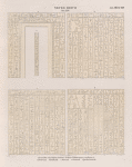 Neues Reich. Dynastie XXVI.  Pyramiden von Saqâra [Saqqârah]. Grab 24. Südliche  Nebenkammer von Raum C: a. Westwand; b. Nordwand; c. Ostwand ; d. Südwand; e. Deckeninschrift.