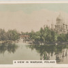 A View in Warsaw, Poland.
