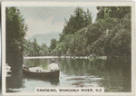 Canoeing, Wancanui River, N.Z..