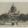 St. Isaac's Cathedral, Petrograd, Russia.
