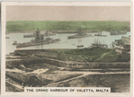 The Grand Harbour of Valetta, Malta.