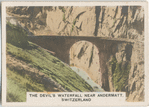The Devil's Waterfall Near Andermatt, Switzerland.