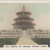 The Temple of Heaven, Peking, China.