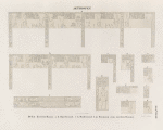 Aethiopen. Debot [Dâbûd]. Zweiter Raum: a.b. Nordwand; c-k. Südwand; l.m. Eingang zum zweiten Raume.