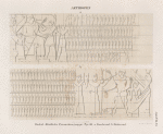 Aethiopen. Barkal [Jebel Barkal]. Nördliche Pyramidengruppe. Pyr. 18: a. Nordwand; b. Südwand.