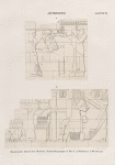 Aethiopen. Begerauîeh [Begrawiya]. [Meroë des Strabon.] Pyramidengruppe A. Pyr. 1: a. Südwand; b. Westwand.