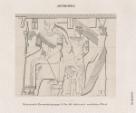 Aethiopen. Begerauîeh [Begrawiya]. Pyramidengruppe A. Pyr. 10. Südwand, westlicher Theil.