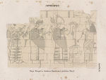 Aethiopen. Naga [Naqa]. Tempel a. Aeussere Nordwand, östlicher Theil.