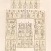 Aethiopen. Naga[Naqa]: a. Tempel c, Südwand; b-d. Tempel d, Erster Eingang, Vorderseite und Leibung.
