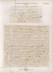 Meroitisch-Aethiopische Inschriften No. 8, 9.  Philae. Grosser Tempel, Kammer L, 68. Blatt B.