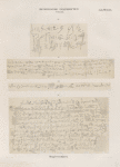 Demotische Inschriften No. 141-144.  Tempel von Dakkeh [El-Dakka].