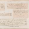 Demotische und Griechische Inschriften.  Dem. 170-173; Gr. 1: Hamamât [Wadi Hammamat], Felsengrotte; Dem.174: Philae. Tempel K.
