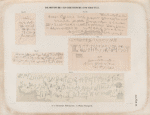 Demotische und Griechische Inschriften.  Dem. 170-173; Gr. 1: Hamamât [Wadi Hammamat], Felsengrotte; Dem.174: Philae. Tempel K.