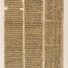 Papyrus. Hieratischer Papyrus. No. II, Vorderseite, Lin. 1-113. [jetzt im K. Museum zu Berlin.]