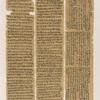 Papyrus. Hieratischer Papyrus. No. II, Vorderseite, Lin. 1-113. [jetzt im K. Museum zu Berlin.]