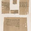 Papyrus. Demotische Papyrus. No. I-III. [jetzt im K. Museum zu Berlin.]