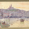 Marseilles. View from the Harbour.